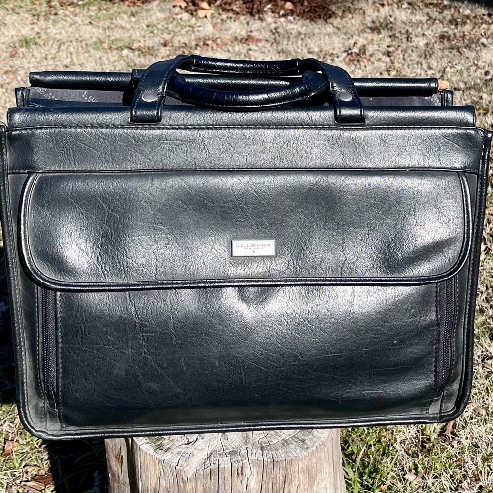 U.S. Luggage New York Laptop Organizer Briefcase Travel Bag